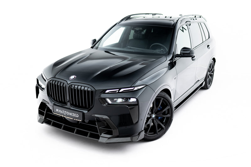 Maxton Design Prepreg Carbon Fiber Front Diffusor BMW X7 M-Pack G07 Facelift