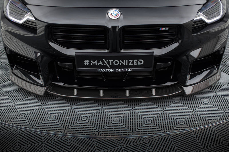 Maxton Design Prepreg Carbon Fiber Front Diffuser V.2 BMW M2 G87