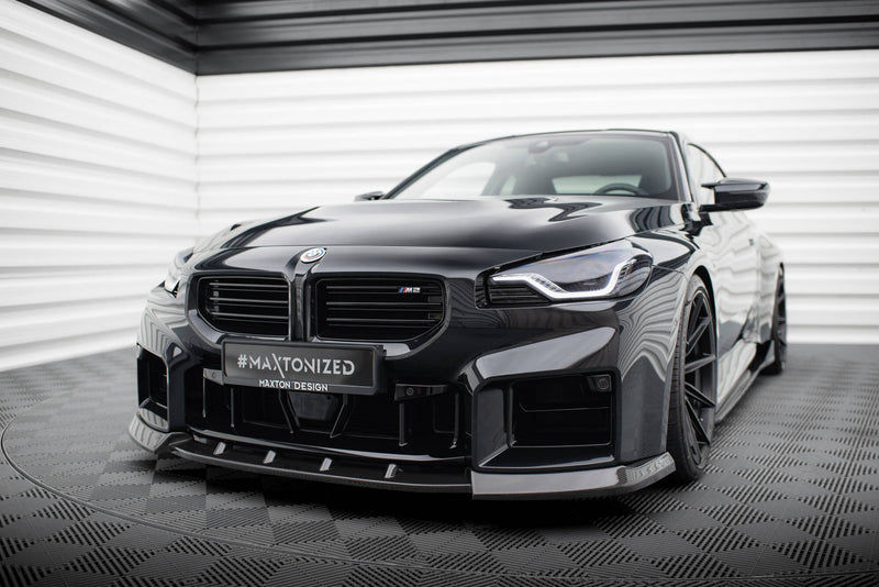 Maxton Design Prepreg Carbon Fiber Front Diffuser V.2 BMW M2 G87