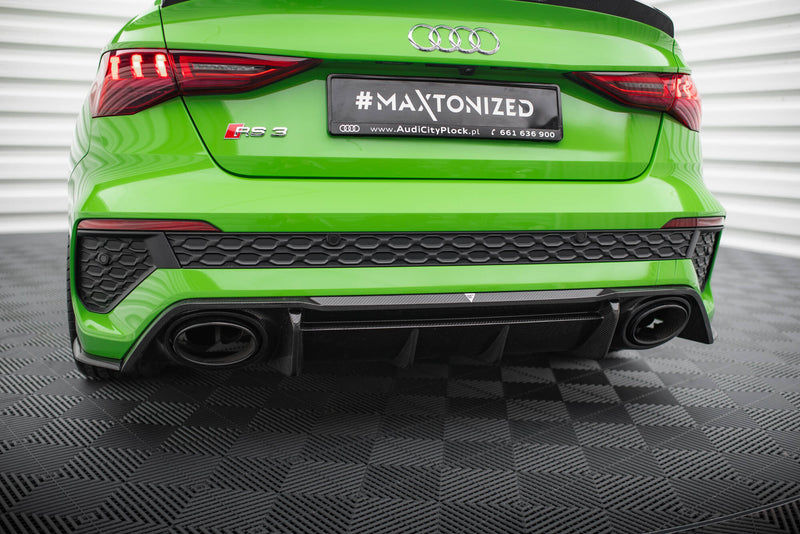 Maxton Design Prepreg Carbon Fiber Heckansatz Audi RS3 8Y