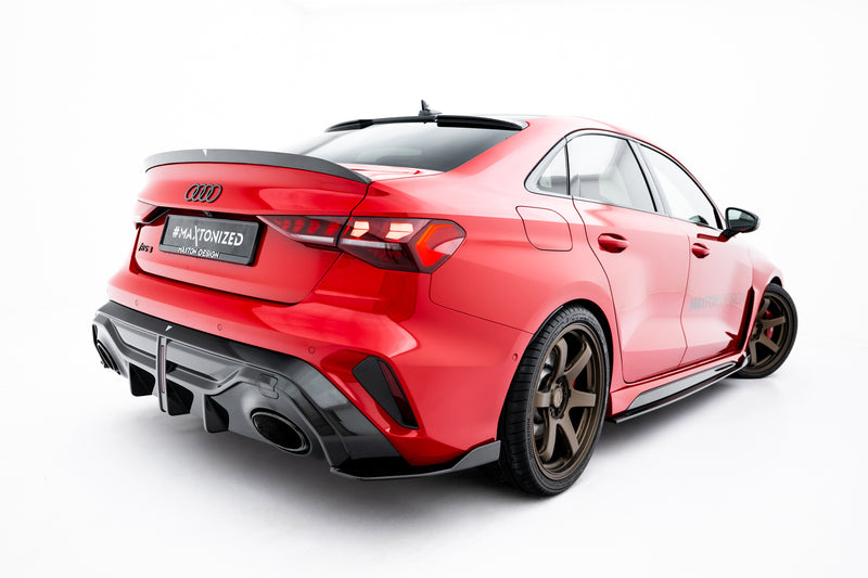 Maxton Design Prepreg Carbon Fiber Rear Diffuser Audi RS3 Sedan 8Y Facelift