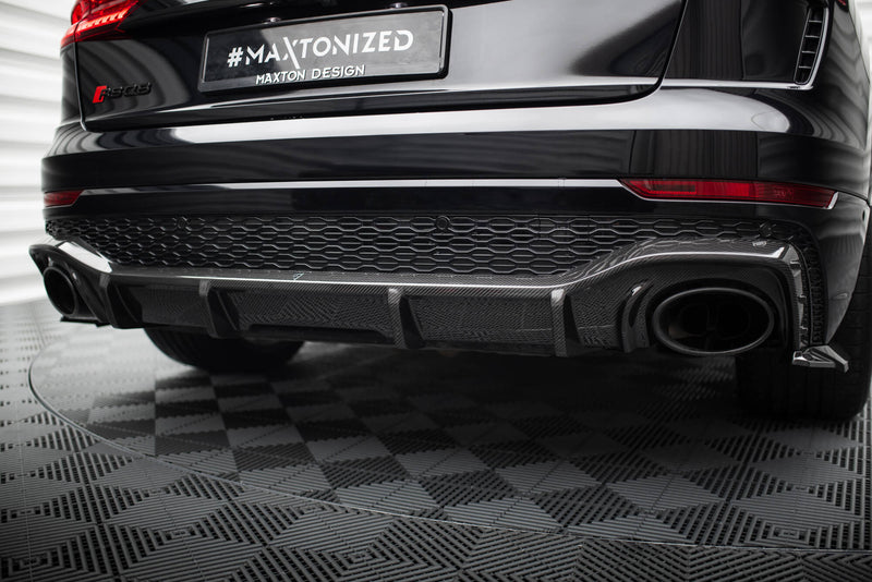 Maxton Design Prepreg Carbon Fiber Heckansatz Audi RSQ8 Mk1