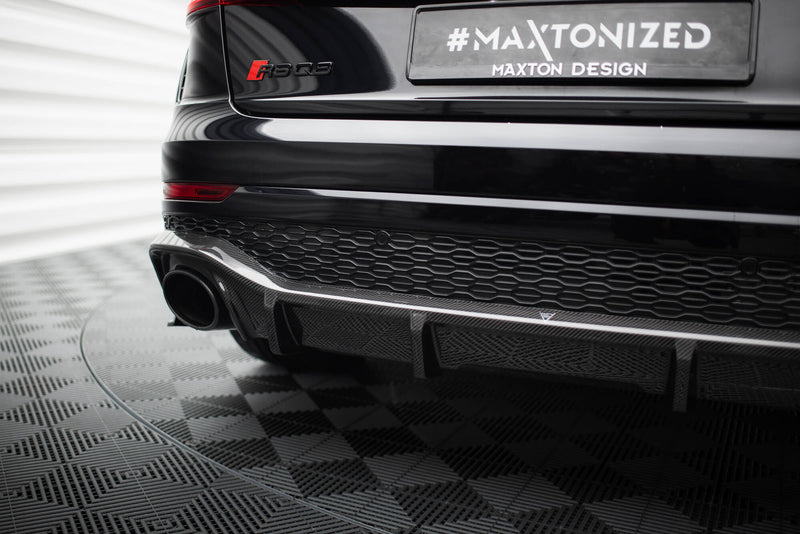 Maxton Design Prepreg Carbon Fiber Heckansatz Audi RSQ8 Mk1