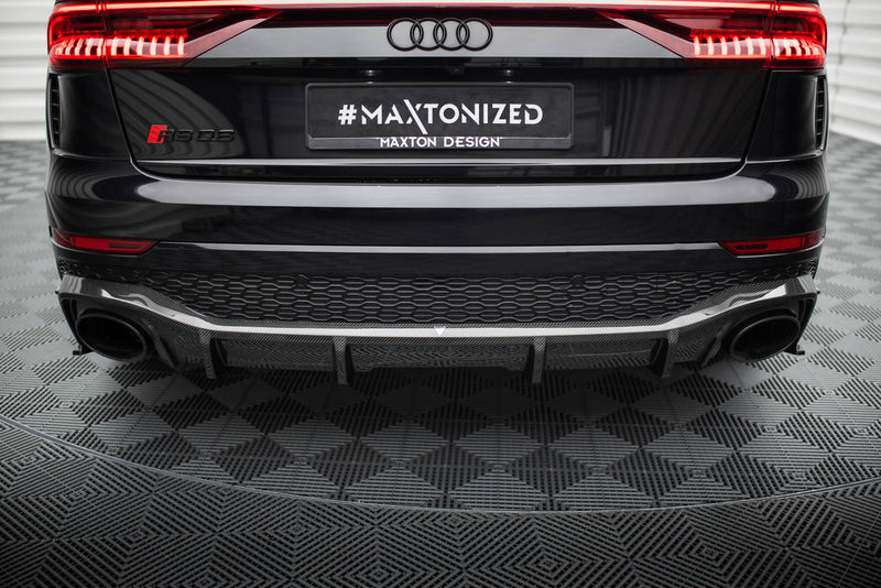 Maxton Design Prepreg Carbon Fiber Heckansatz Audi RSQ8 Mk1