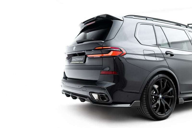 Maxton Design Prepreg Carbon Fiber Heckansatz BMW X7 M-Pack G07 Facelift