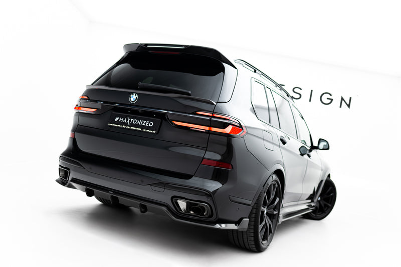 Maxton Design Prepreg Carbon Fiber Heckansatz BMW X7 M-Pack G07 Facelift