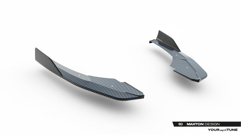 Maxton Design Prepreg Carbon Fiber Rear Diffuser Sides Audi RS3 Sedan 8Y Facelift