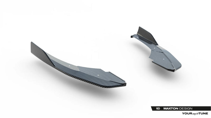 Maxton Design Prepreg Carbon Fiber Rear Diffuser Side Audi RS3 Sportback 8Y Facelift