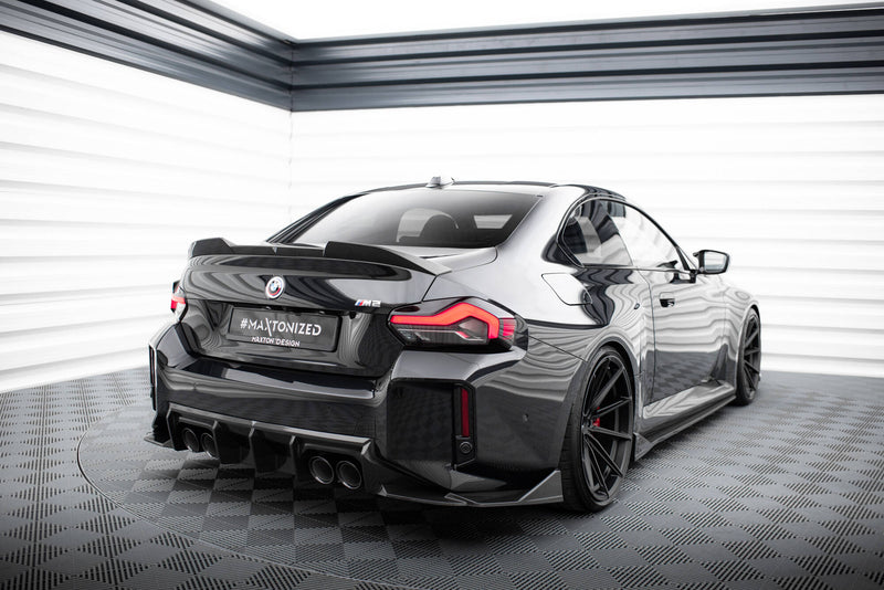 Maxton Design Prepreg Carbon Fiber Rear Diffuser Side BMW M2 G87