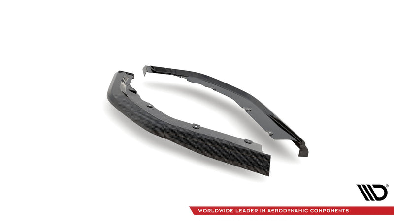 Maxton Design Prepreg Carbon Fiber Rear Diffuser Side BMW M3 Sedan / Touring G80 / G81