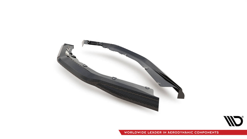 Maxton Design Prepreg Carbon Fiber Rear Diffuser Side BMW M4 G82 / G82 Facelift