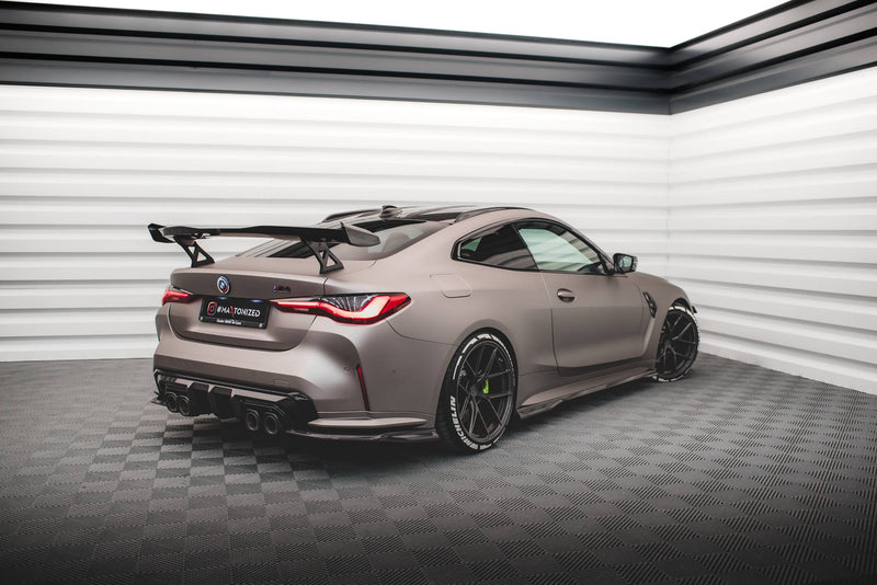 Maxton Design Prepreg Carbon Fiber Roof Rail Spoiler BMW M4 G82 / G82 Facelift