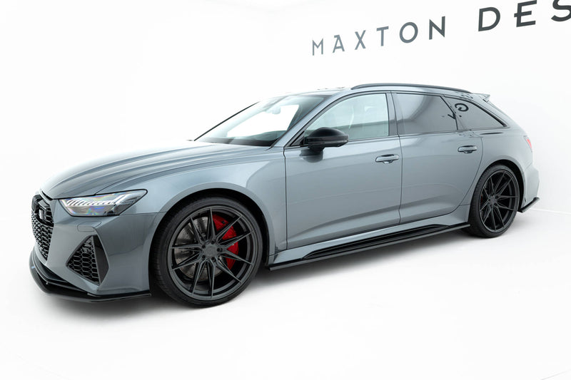 Maxton Design Prepreg Carbon Fiber Side Skirts Audi RS6 C8