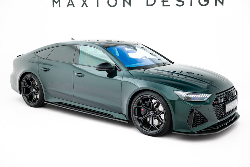 Maxton Design Prepreg Carbon Fiber Side Skirts Audi RS7 C8