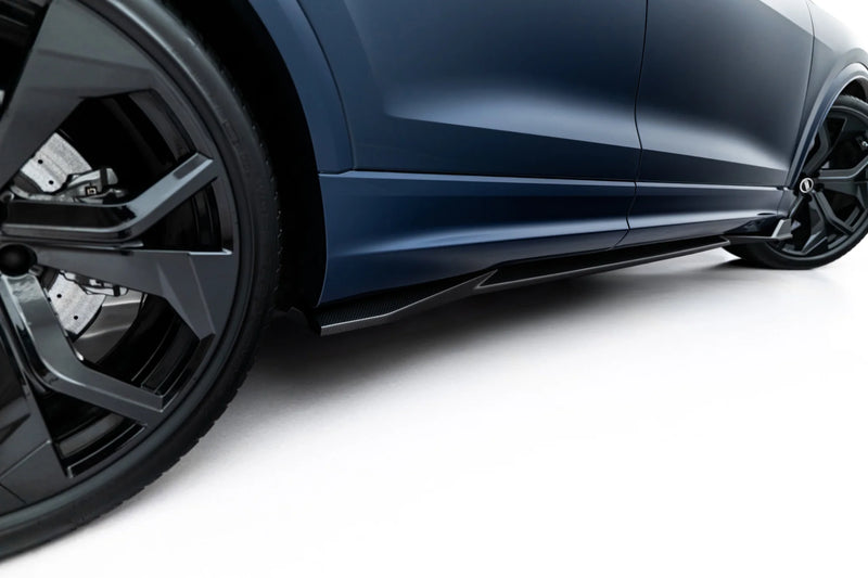 Maxton Design Prepreg Carbon Fiber Side Skirts Audi RSQ8 Mk1 Facelift