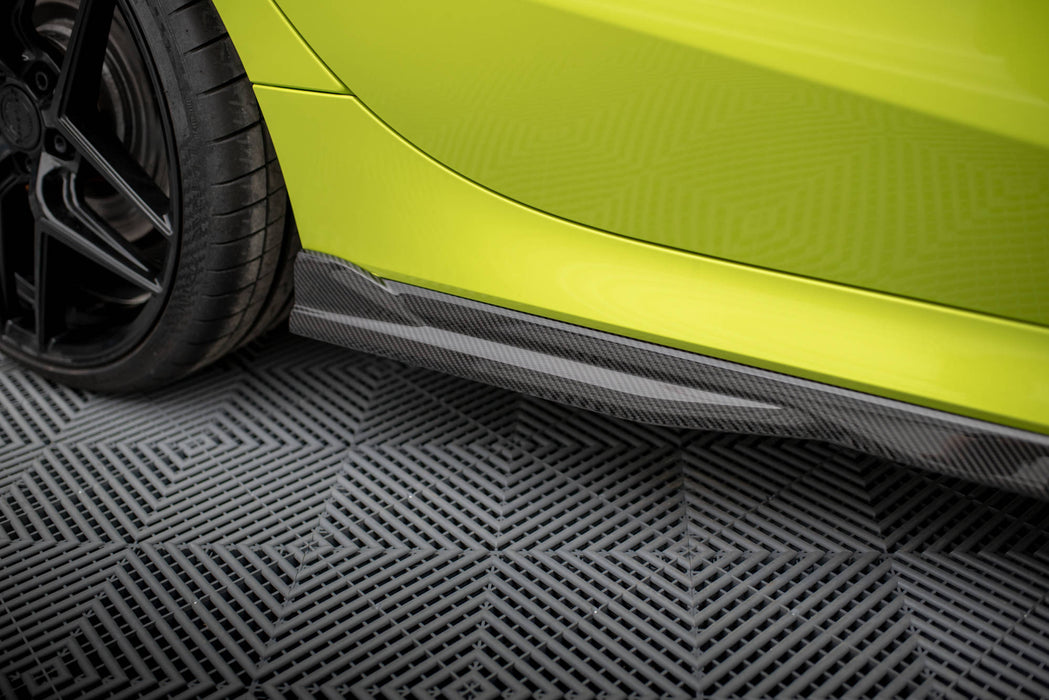 Maxton Design Carbon Fiber Seitenschweller Prepreg BMW 1 M-Pack/ M135i / 128ti F40