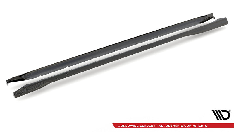 Maxton Design Prepreg Carbon Fiber Side Skirts BMW M3 Sedan / Touring G80 / G81