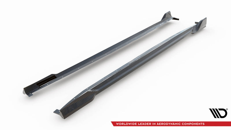 Maxton Design Prepreg Carbon Fiber Seitenschweller BMW X5 M-Pack G05 Facelift