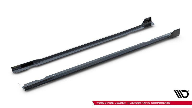 Maxton Design Prepreg Carbon Fiber Seitenschweller BMW X7 M-Pack G07 Facelift