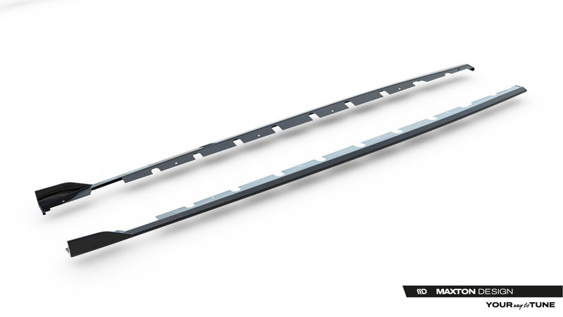 Maxton Design Prepreg Carbon Fiber Side Skirts V.1 Audi RS3 Sedan / Sportback 8Y / 8Y Facelift