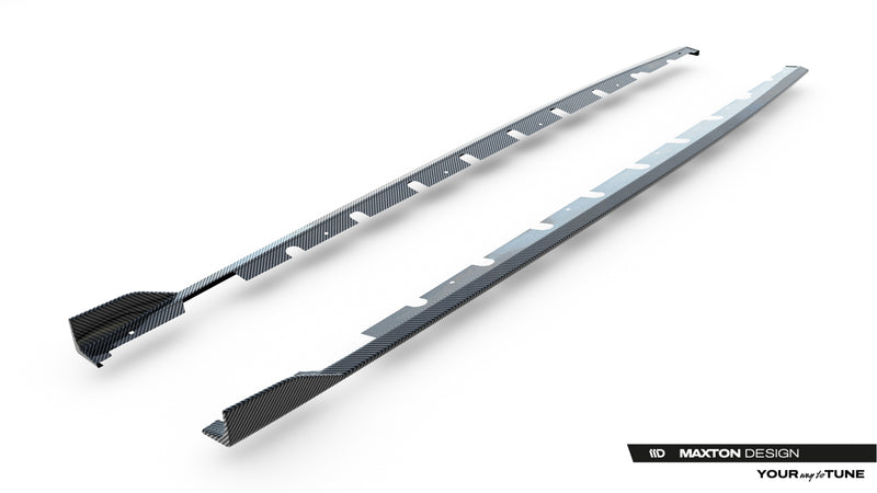 Maxton Design Prepreg Carbon Fiber Side Skirts V.1 Audi RS3 Sedan / Sportback 8Y / 8Y Facelift