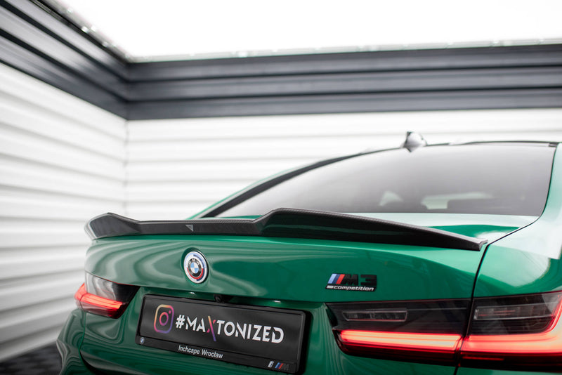 Maxton Design Prepreg Carbon Fiber Rear Spoiler for BMW M3 G80 / M340i G20 / 3 M-Pack G20 / 3 Standard G20