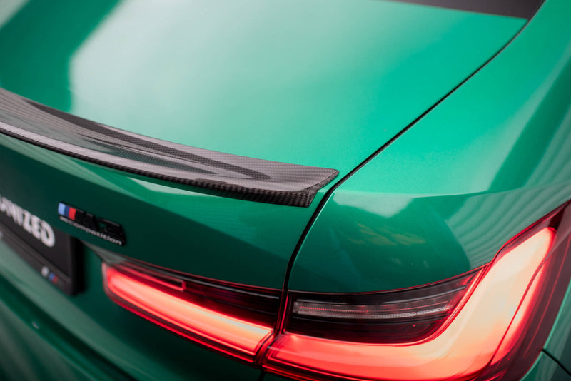 Maxton Design Prepreg Carbon Fiber Rear Spoiler for BMW M3 G80 / M340i G20 / 3 M-Pack G20 / 3 Standard G20