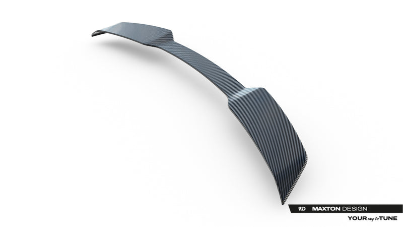 Maxton Design Prepreg Carbon Fiber Tailgate Spoiler (Upper) Audi SQ8 / Q8 S-Line Mk1 Facelift