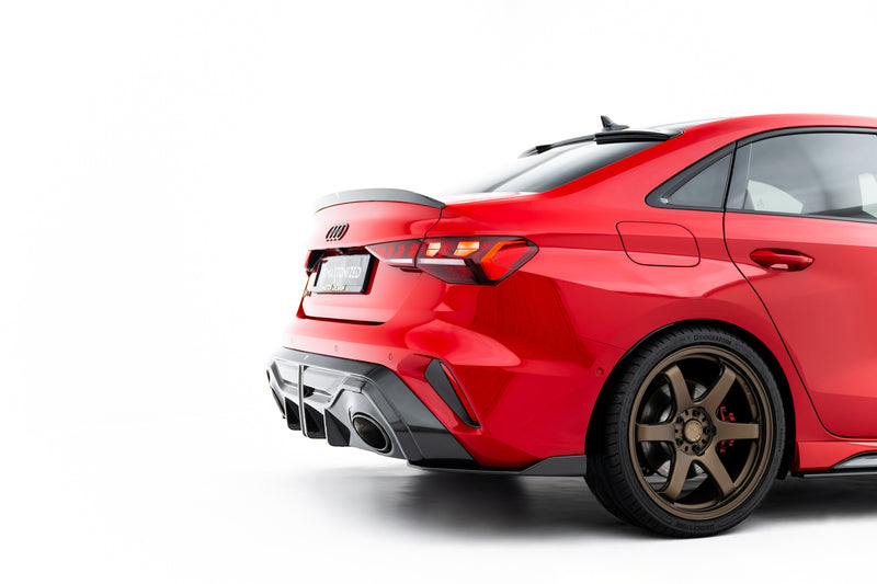 Maxton Design Prepreg Carbon Fiber Trunk Lid Spoiler V.2 Audi RS3 / S3 / A3 S-Line / A3 Sedan 8Y Facelift