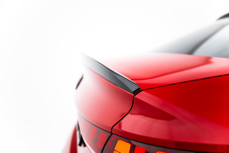 Maxton Design Prepreg Carbon Fiber Trunk Lid Spoiler V.2 Audi RS3 / S3 / A3 S-Line / A3 Sedan 8Y Facelift