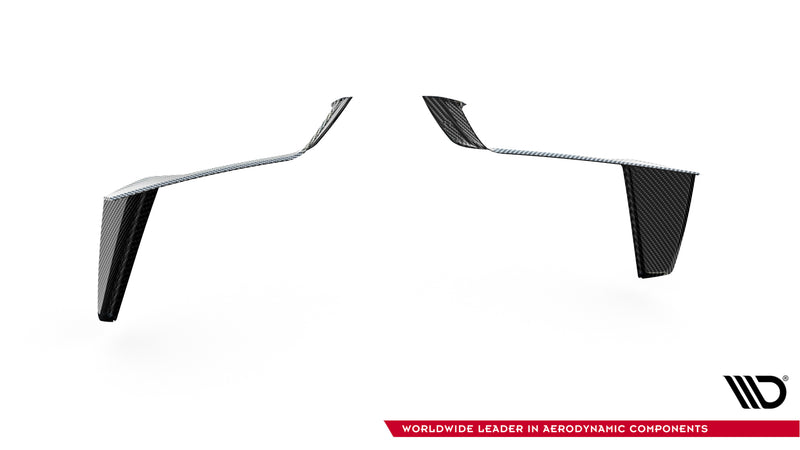 Maxton Design Prepreg Carbon Front Bumper Air Intakes for BMW X7 M-Pack G07 Facelift