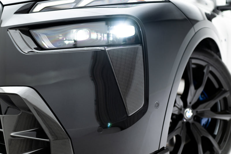 Maxton Design Prepreg Carbon Front Bumper Air Intakes for BMW X7 M-Pack G07 Facelift