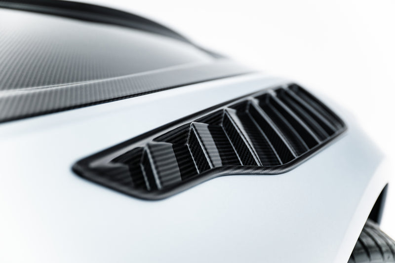 Maxton Design Prepreg Carbon Fiber Front Bumper Side Vents for Mercedes-AMG GT 63 / 55 C192