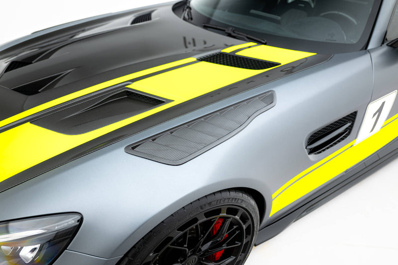 Maxton Design Prepreg Carbon Fiber Front Bumper Side Vents for Mercedes-AMG GT C C190 Facelift