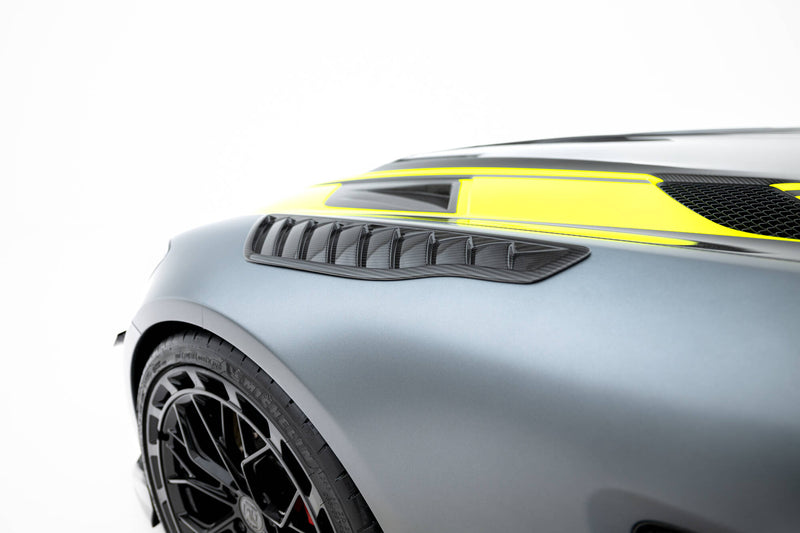 Maxton Design Prepreg Carbon Fiber Front Bumper Side Vents for Mercedes-AMG GT C C190 Facelift