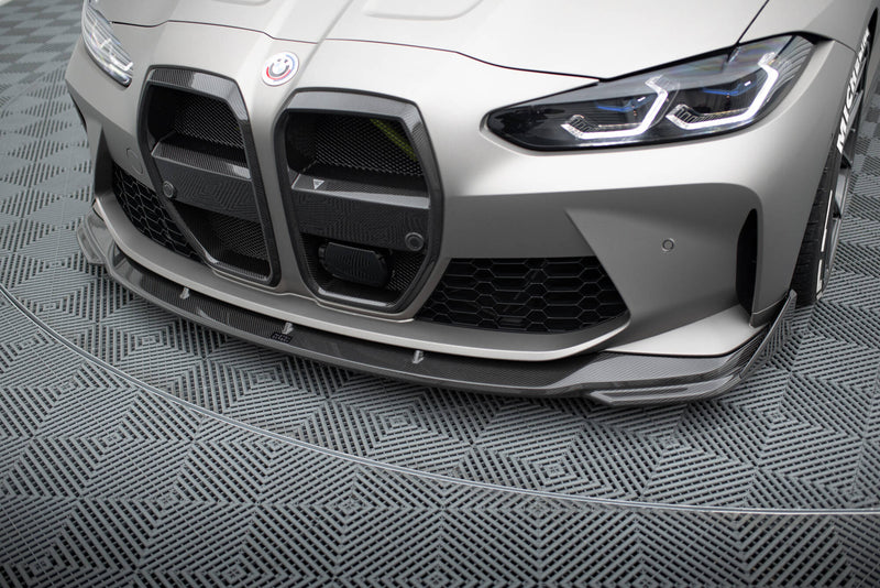 Maxton Design Prepreg Carbon Front Flaps for BMW M4 G82 / G82 Facelift