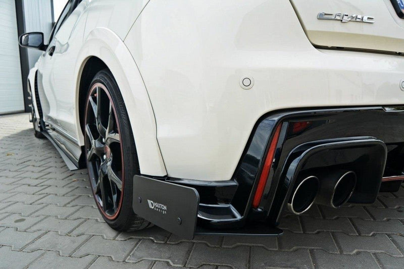 Maxton Design SPORT HECK DIFFUSOR SEITE L + R HONDA CIVIC IX TYPE R