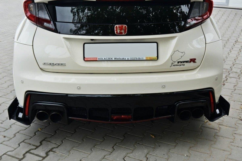 Maxton Design SPORT HECK DIFFUSOR SEITE L + R HONDA CIVIC IX TYPE R