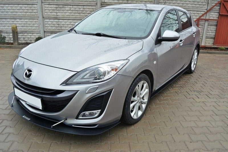 Maxton Design SPORT SEITENSCHWELLER DIFFUSOR MAZDA 3 MK2 SPORT (VOR FACELIFT)