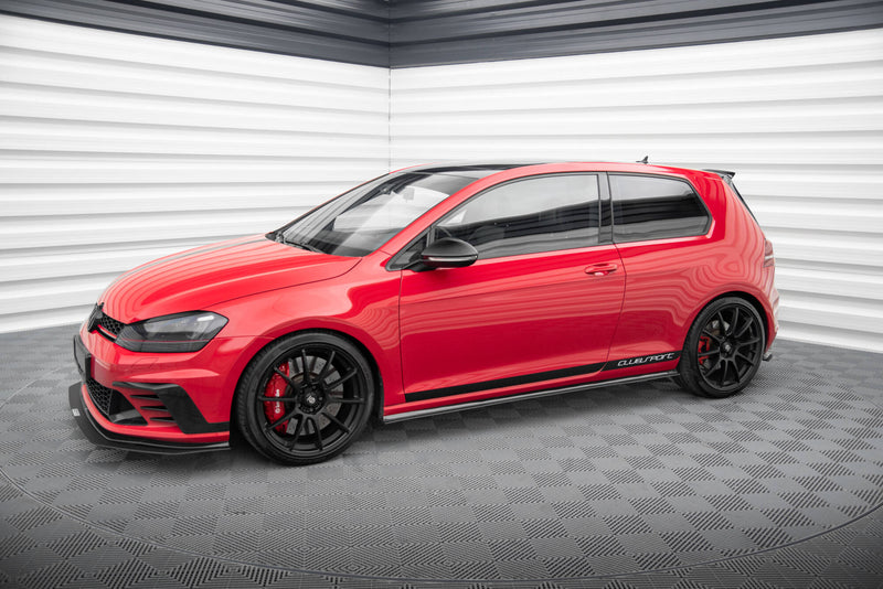 Maxton Design SPORT SEITENSCHWELLER DIFFUSOR VW GOLF VII GTI CLUBSPORT