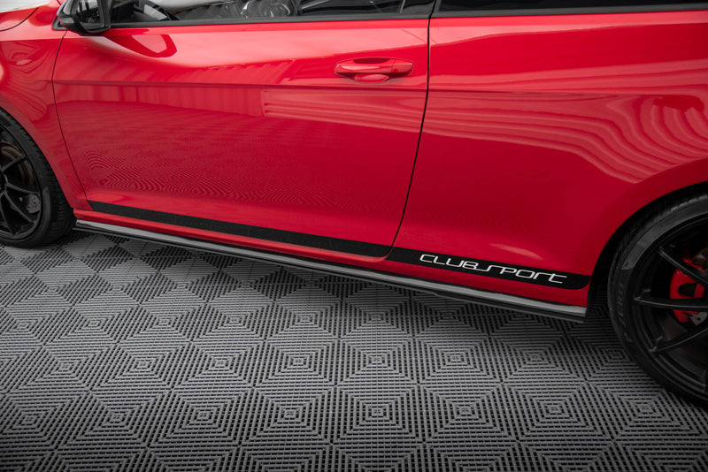 Maxton Design SPORT SEITENSCHWELLER DIFFUSOR VW GOLF VII GTI CLUBSPORT