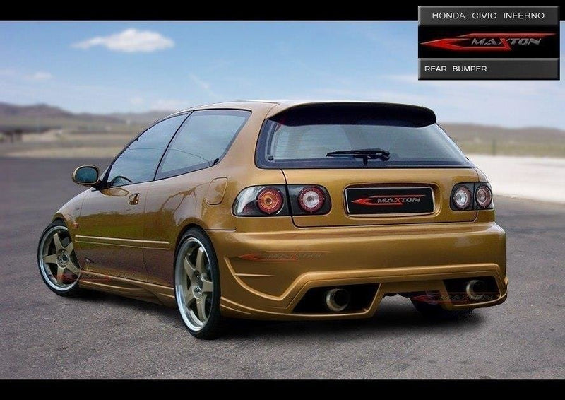 Maxton Design HECKSTOßSTANGE HONDA CIVIC V HB < INFERNO >