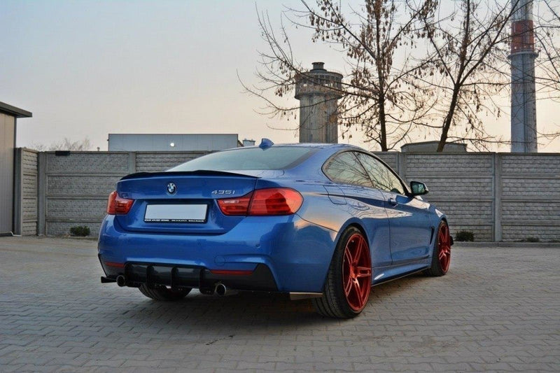 Maxton Design Rear Apron &amp; Rear Diffuser Side L+R BMW 4 Coupe / Gran Coupe / Cabrio M-Pack F32 / F36 / F33