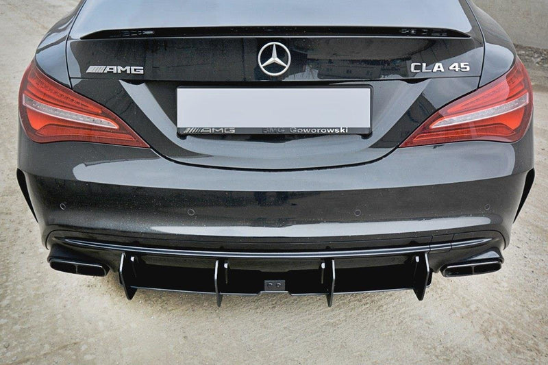 Maxton Design HECKSCHURZE V.2 Mercedes CLA A45 AMG C117 Facelift