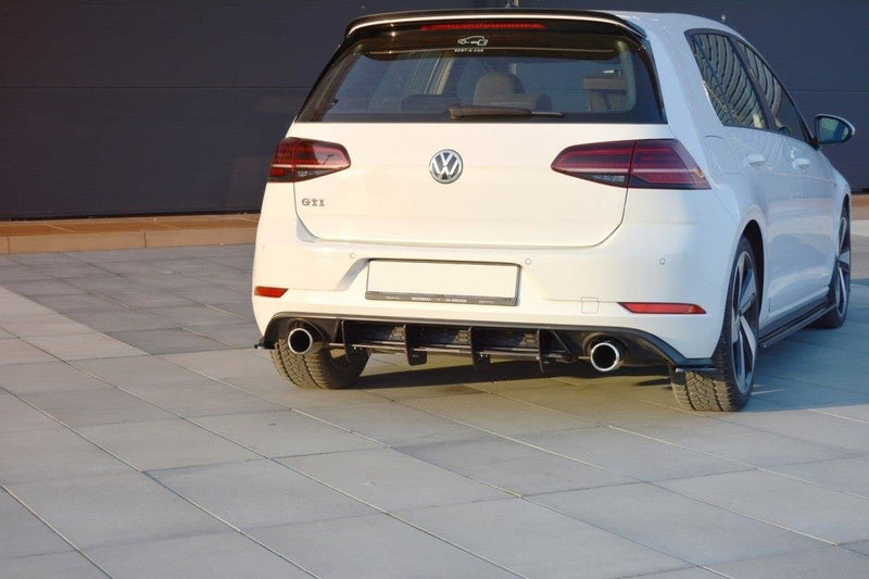 Maxton Design Rear Apron VW Golf MK7 GTI Facelift
