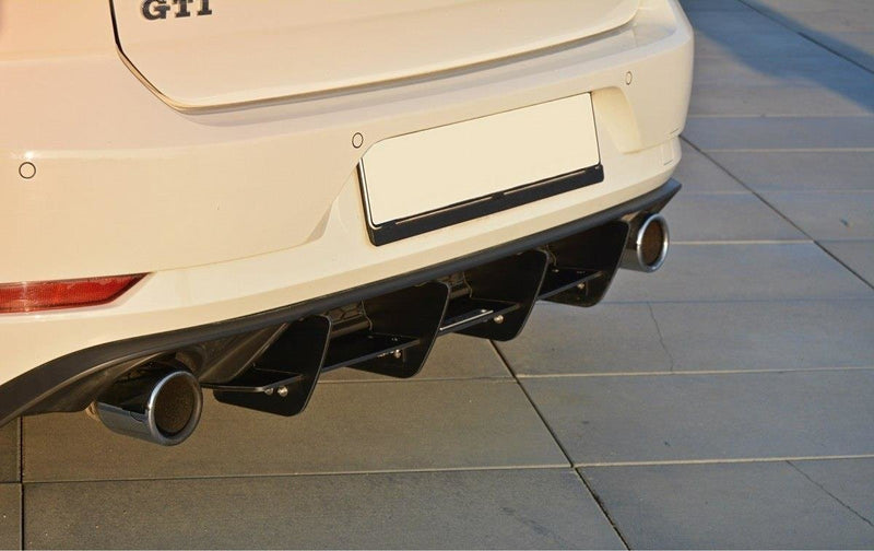 Maxton Design Rear Apron VW Golf MK7 GTI Facelift