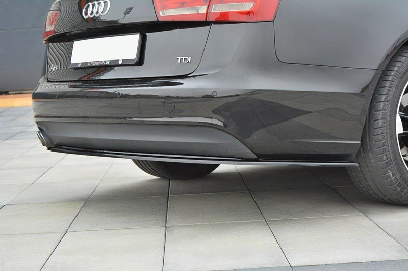 Maxton Design Rear Diffuser Side L + R Audi A6 Avant / Sedan C7