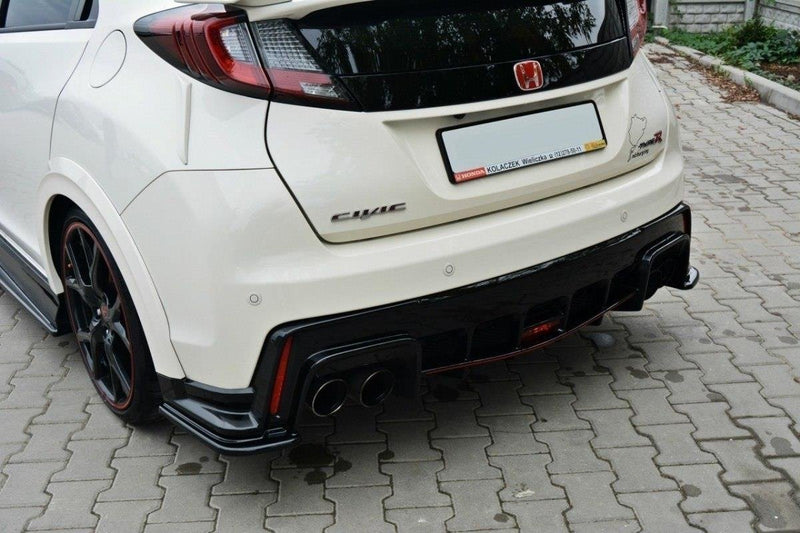 Maxton Design Rear Diffuser Side Left + Right Honda Civic IX Type R