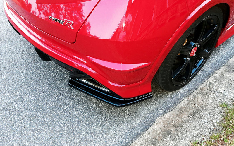 Maxton Design Rear Diffuser Side Left + Right Honda Civic VIII Type-R GP