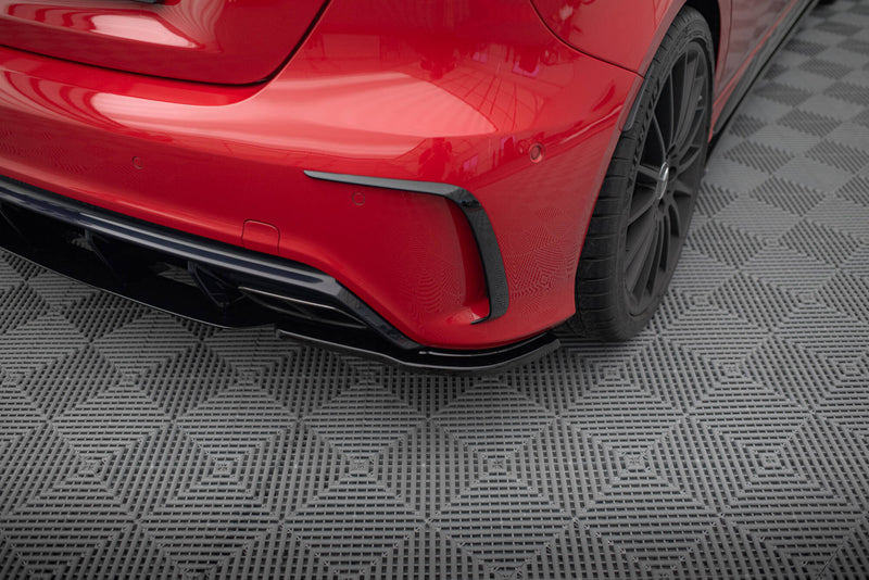 Maxton Design HECK DIFFUSOR SEITE L + R Mercedes A W176 AMG Facelift